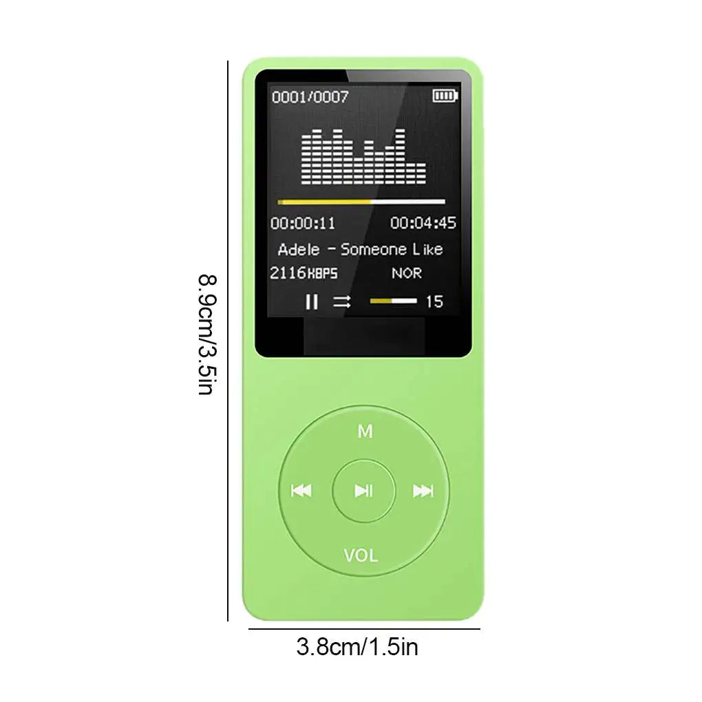 Portable MP3 Player Bluetooth Music Player for Travel Personal Use