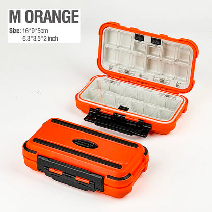Waterproof Fishing Tackle Box Large Capacity Hook Bait Lure Storage Organizer