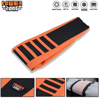 Waterproof Anti-Slip Ribbed Gripper Seat Cover by Powerzone for SXF EXC KXF CRF