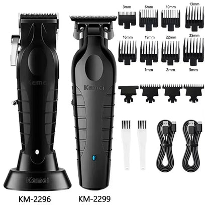 Kemei Professional Hair Clipper Trimmer Cordless Electric Beard Shaver