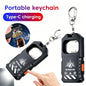 Mini LED Work Light USB Rechargeable COB Flashlight Magnetic Torch EDC