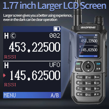 Baofeng UV-21 Pro V2 Wireless Copy Frequency Tri Band Powerful Waterproof Long Range UV-5R 22Pro S22 Type-C Two Way Radio-EXPROTAS