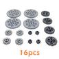 100Pcs Link Chain Gear Parts for MOC Building Blocks Train Toys