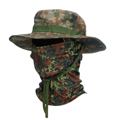2Pcs Fishing Hat Sun Wide Brim UV Protection Outdoor Cap with Neck Flap