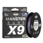 SeaKnight PE Fishing Line 300M 9 Strands Braided Saltwater 17LB-80LB