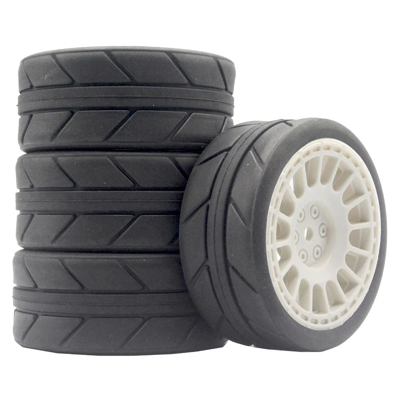 12mm Hex RC Wheels for 1/10 Rally Racing Car HSP HPI Tamiya Traxxas