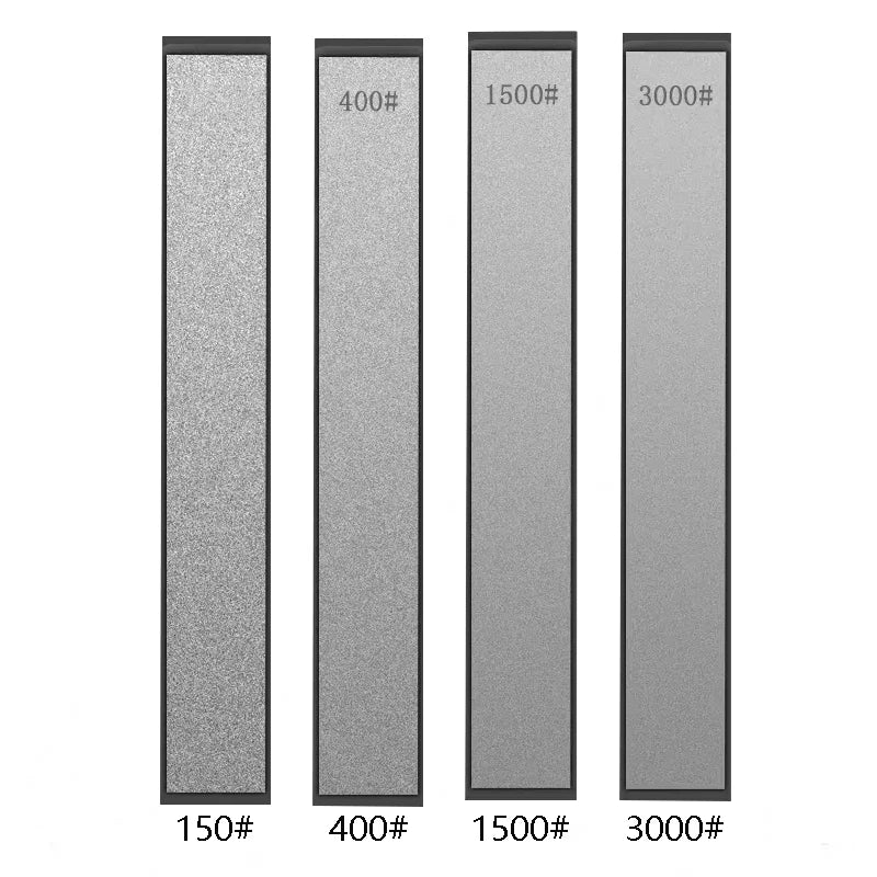 4PCS Diamond Stone Whetstone Bar Knife Sharpener Scissors Razor Polished Kitchen Knife