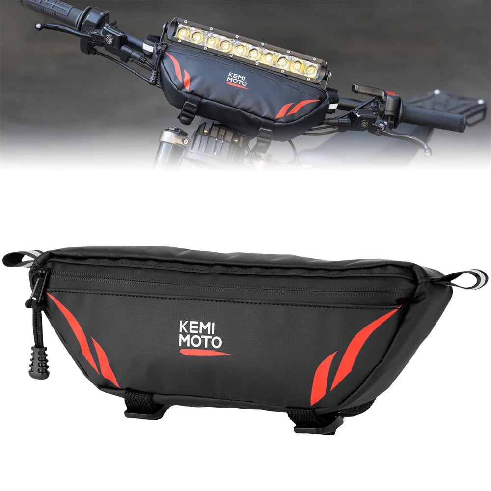 Motorcycle Handlebar Bag for BMW R1200GS R1250GS LC Waterproof Bag Storage Handle Bar Bag Travel Tool Bag Motorcycle Accessories-EXPROTAS