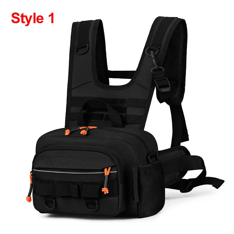 Tactical Chest Bag Outdoor Men Vest Lightweight Sports Hunting Cycling Bags