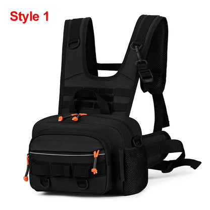 Tactical Chest Bag Outdoor Men Vest Lightweight Sports Hunting Cycling Bags