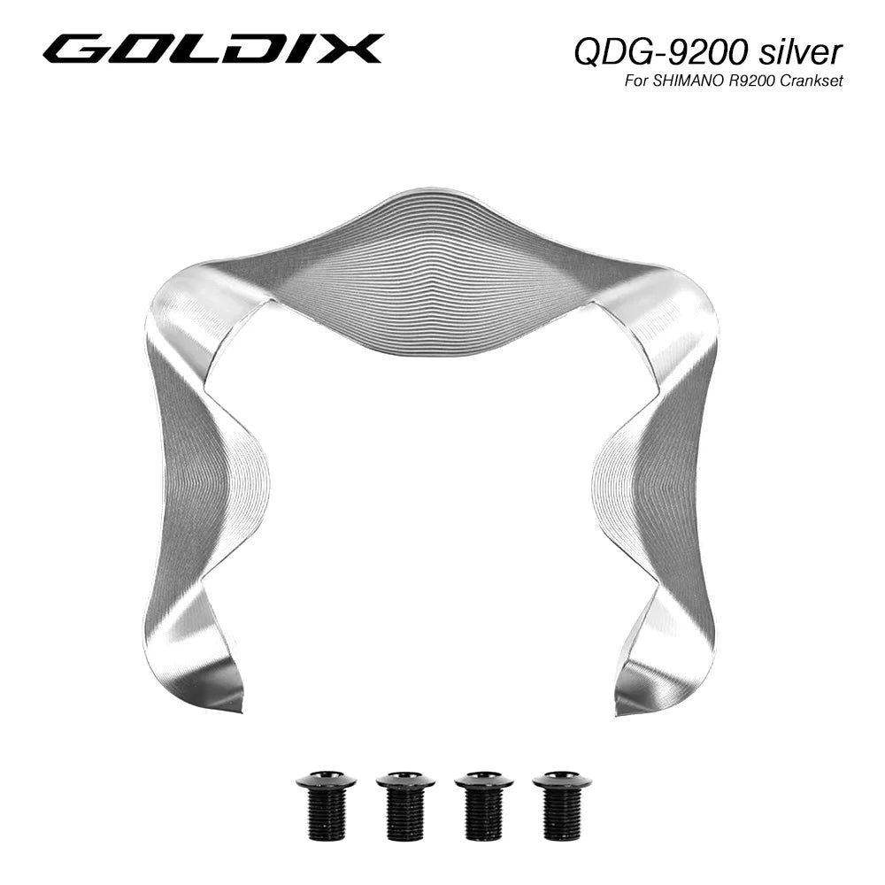 GOLDIX Aero Chainring Cover for Shimano R9200 R8100 R7100 R7000 1X Crankset