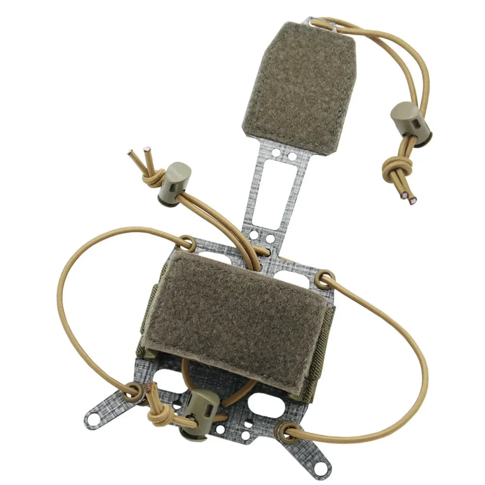 FERRO-Style PVS-31 Battery Case Pouch, Sport Helmet Retention System Outdoor Accessories for Men