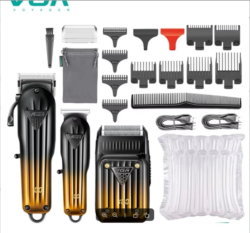 VGR Electric Shaver Beard Trimmer Professional Cordless Hair Clipper 644