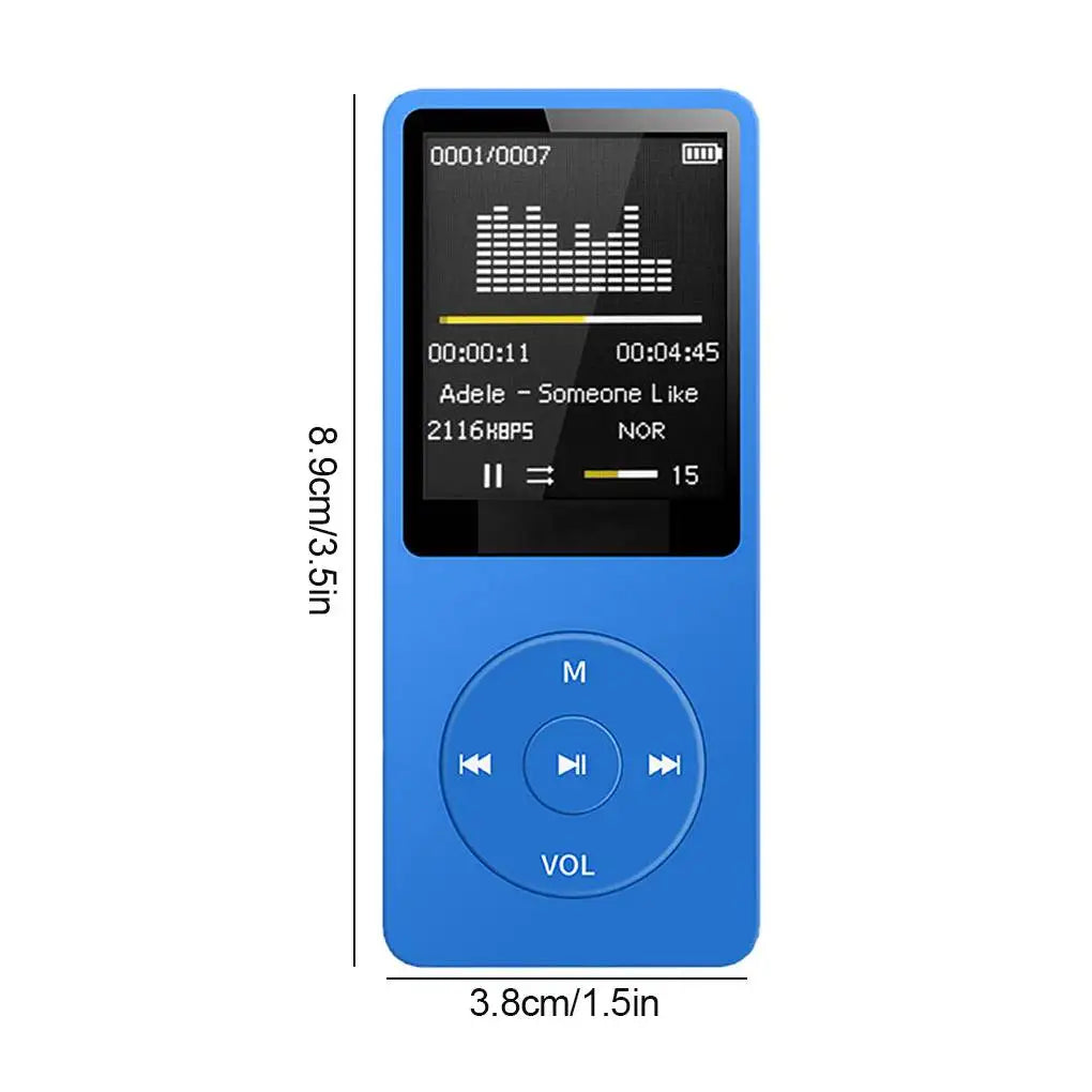Portable MP3 Player Bluetooth Music Player for Travel Personal Use