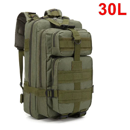 30/50L Tactical Backpack Survival Bag for Outdoor Hiking Hunting EDC