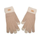 Touch Screen Gloves Winter Warm Knit Mittens Full Finger Wool for Men Women