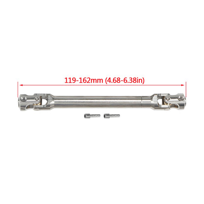 Stainless Steel 5mm Universal Joint Drive Shaft 1/10 RC Crawler SCX10 TRX4
