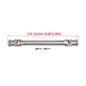 Stainless Steel 5mm Universal Joint Drive Shaft 1/10 RC Crawler SCX10 TRX4