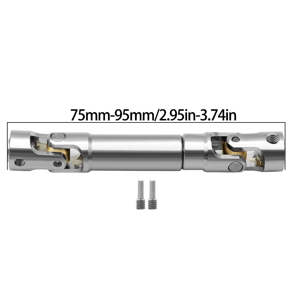 1/10 RC Crawler Metal Internal Spline Driveshaft w/ Universal Joint - EXPROTAS