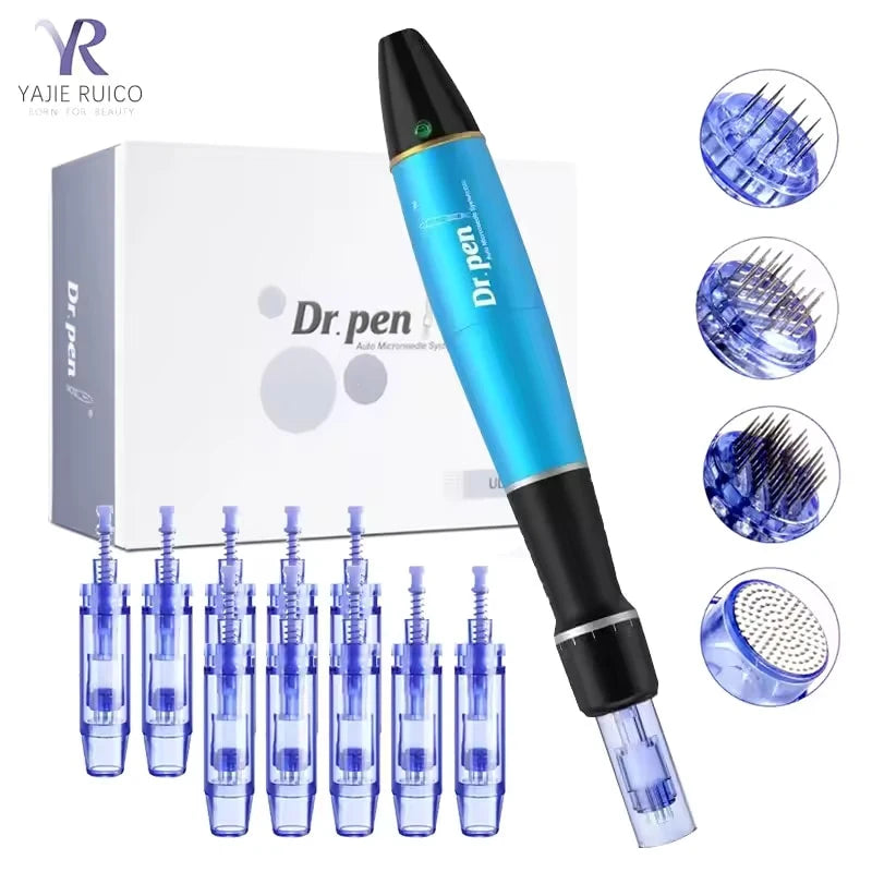 Ultima A1 Auto Micro Pen with 12Pins 0.25mm Needle Cartridges Skin Care