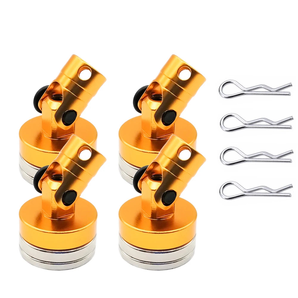 1Set Magnetic Stealth Body Post Mount for 1/10 RC Drift Car TT01 TT02