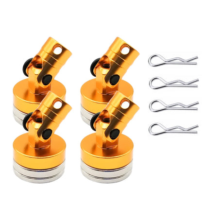 1Set Magnetic Stealth Body Post Mount for 1/10 RC Drift Car TT01 TT02