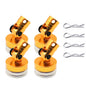 1Set Magnetic Stealth Body Post Mount for 1/10 RC Drift Car TT01 TT02