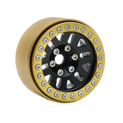 240g Brass 1.9" Beadlock Wheel Rim for 1/10 RC Crawler TRX4 TRX6 Axial SCX10 III - EXPROTAS