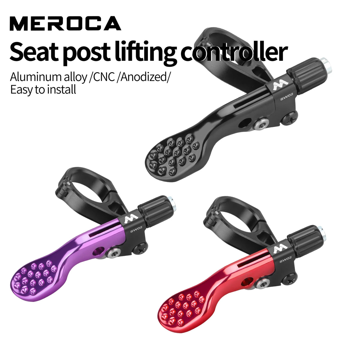 Lift Seatpost Controller Aluminum Bike 22.2mm Handlebar Switch
