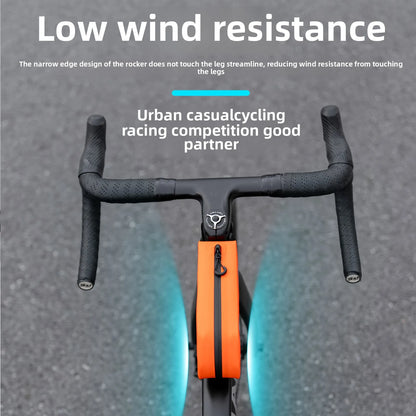 MTB Road Bike Top Tube Bag OFFBONDAGE Hard Shell Front Storage Pouch