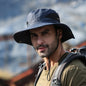 Sun Protection Fishing Bucket Hat Wide Brim Outdoor Summer Boonie Hat Men