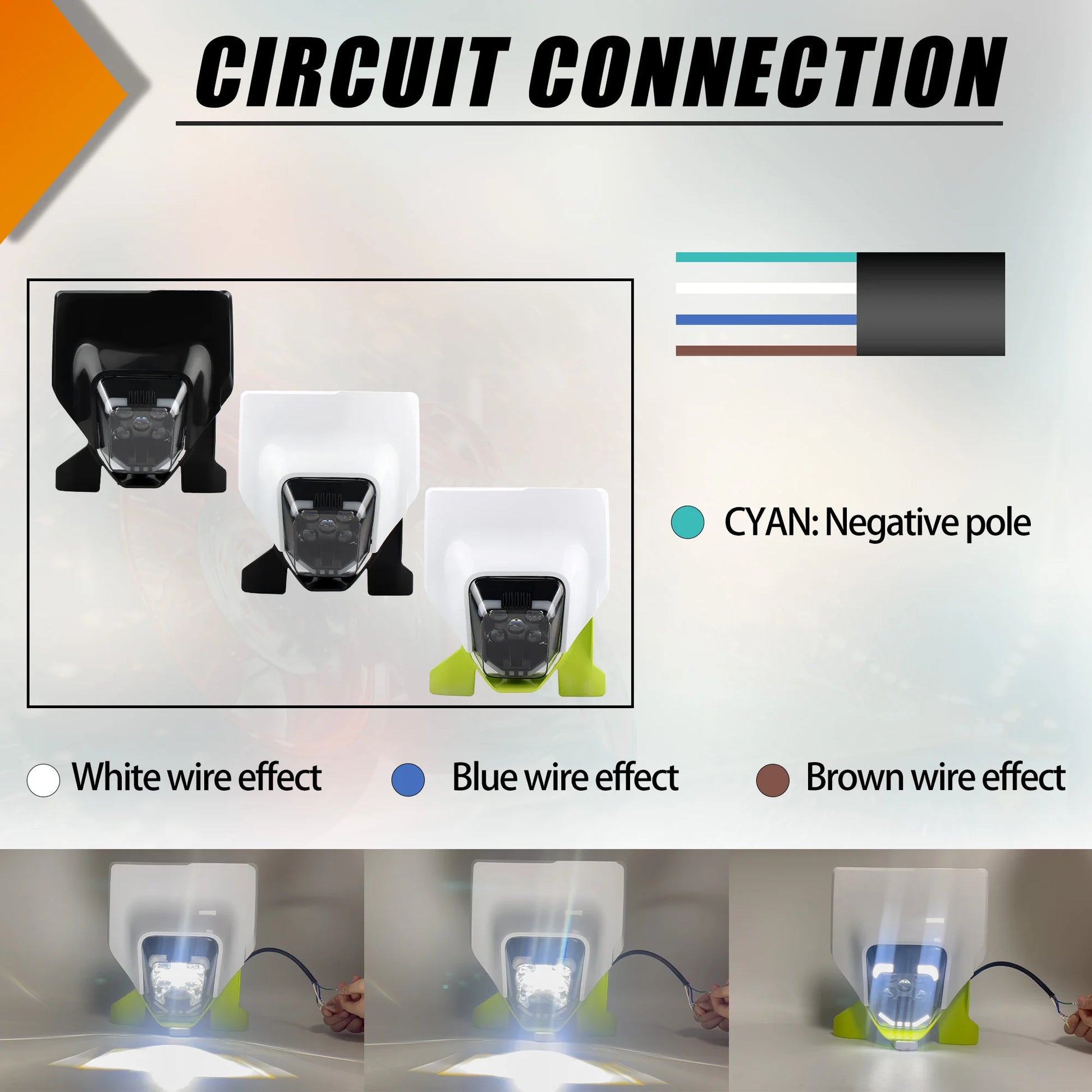 Motorcycle Headlight LED Wick For Husqvarna 701 TE 250 300 450 FC FE TC 125 300i Headlamp Dirt Bike Motocross Accessories Enduro-EXPROTAS