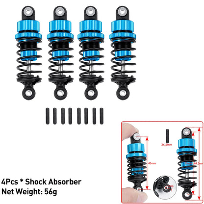 Drive Shaft Battery Upgrade Parts for Tamiya TT02 RC Car Suspension