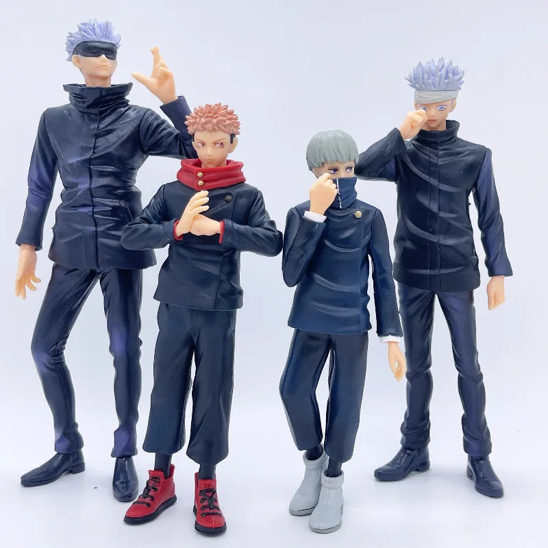 6pcs Jujutsu Kaisen Figure Satoru Gojo Geto Suguru PVC Anime Toy