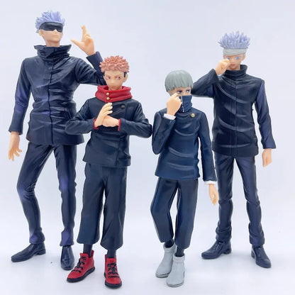 6pcs Jujutsu Kaisen Figure Satoru Gojo Geto Suguru PVC Anime Toy