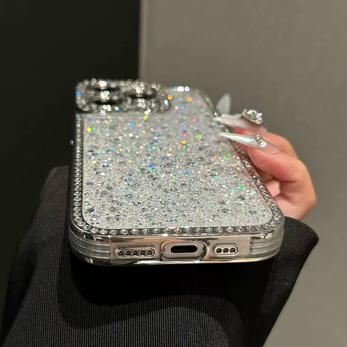 Bling Diamond Clear Case for iPhone 11-15 Pro Max Plus Soft Shockproof Cover