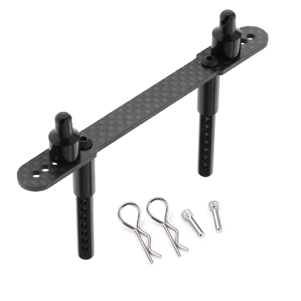 RC Car Body Post Mounts Metal Alloy Front and Rear Shell Column for Axial SCX10 II 90046 90047 1/10 RC Crawler Car Parts