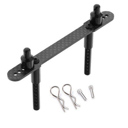 RC Car Body Post Mounts Metal Alloy Front and Rear Shell Column for Axial SCX10 II 90046 90047 1/10 RC Crawler Car Parts