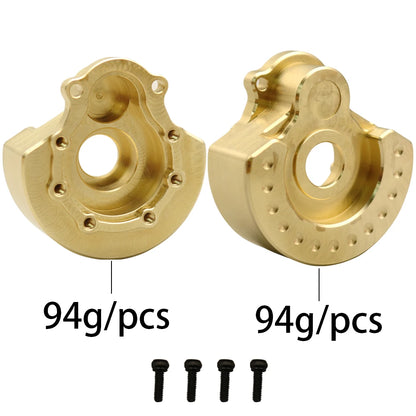 Brass Axle Mount Portal Drive Housing for 1/10 RC Traxxas Crawler TRX4 TRX6