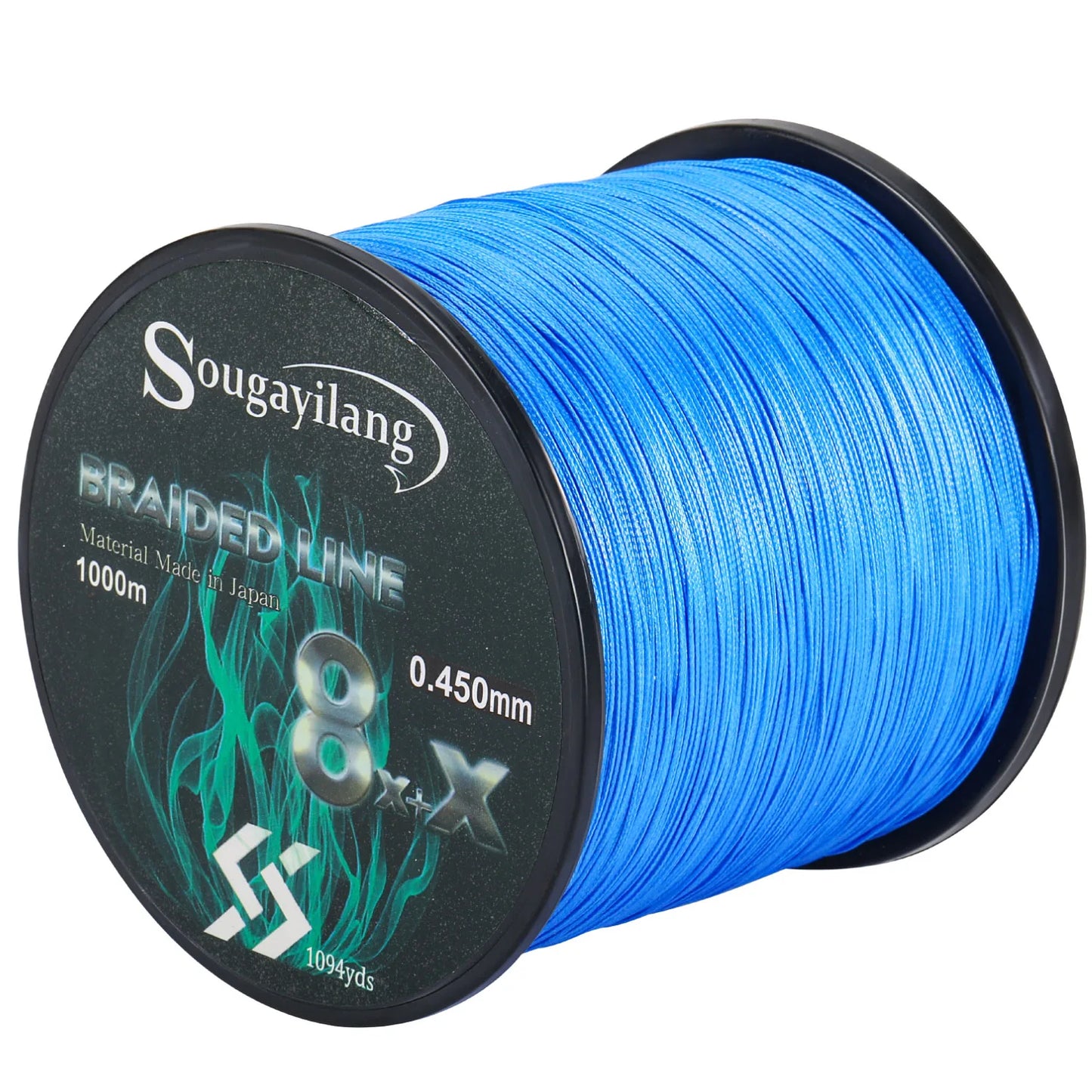 Sougayilang 8-Strand Braided Fishing Line 300/500/1000m PE Carp Line