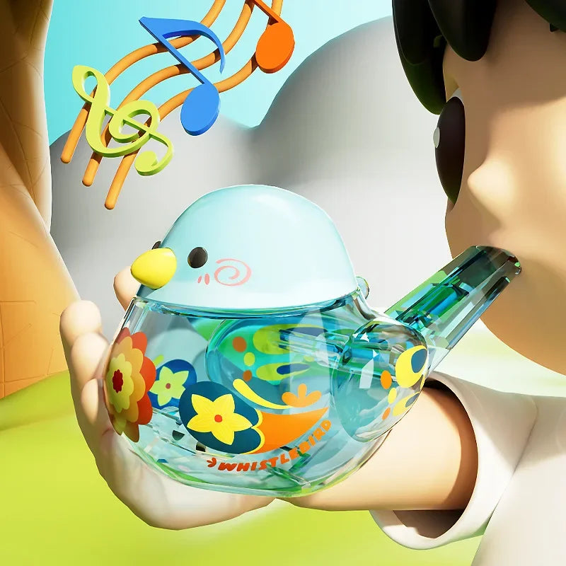 Babies Water Bird Whistle Call Toy for Infants Children Musical Fun