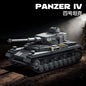 German Tank Building Blocks Panzer III IV Tiger Heavy Brick Model Set