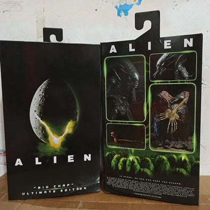NECA Alien Big Chap Figure 40th Anniversary Predator Egg Facehugger Model Toy