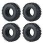 YEAHRUN 4Pcs 1.0inch Soft Rubber Wheel Tires 50/54/58/62/64/65mm for TRX-4M 1/18 Axial SCX24 1/24 RC Crawler Car Upgrade Parts-EXPROTAS