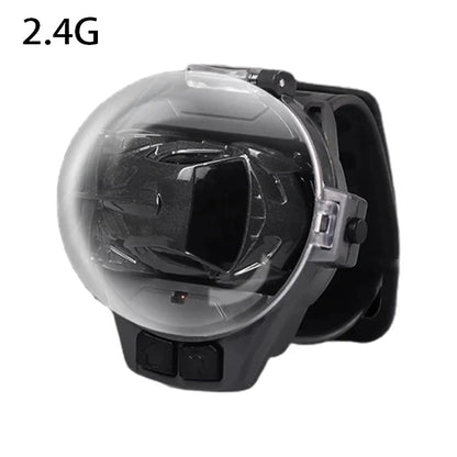 LED Lights RC Car Watch Toy Mini 2.4GHz Kids Racing Gift for Children