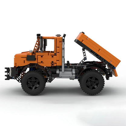 NEW Technical 1264PCS MOC Building Blocks Truck Model Unimog U1400 Snowplow Cars MOD 42126 F-150 DIY Bricks Toys Assemble Gifts-EXPROTAS