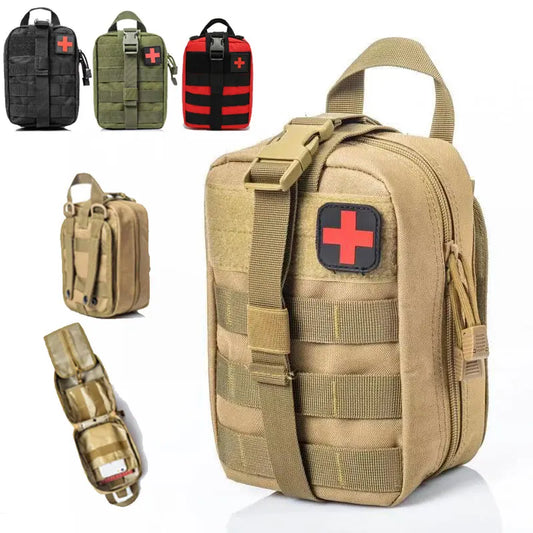 Tactical First Aid Kits Medical Bag Emergency Outdoor Hunting Car Camping Molle Survival Tool EDC Pouch Organizer Medical Bag-EXPROTAS