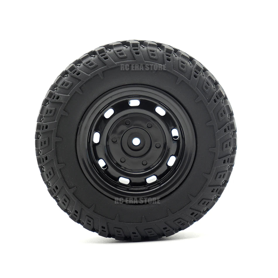 73mm Off-Road RC Tires Wheels 5mm Hex for MN99S MN98 MN82 WPL C24 B36 JJRC Q75 Truck