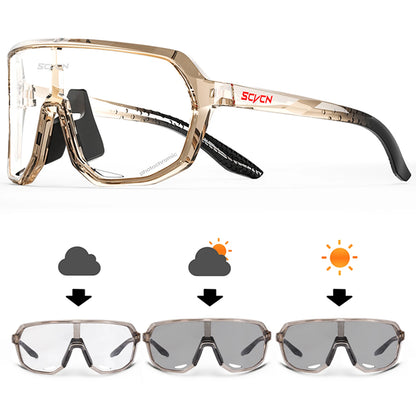 Mtb Cycling Sunglasses Photochromic Goggles UV400 Sports Bike Eyewear