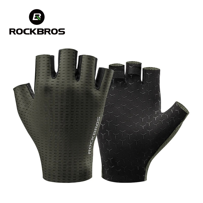 ROCKBROS Cycling Gloves Anti-Slip Breathable MTB Road Bike Racing Fitness Gloves Men Women